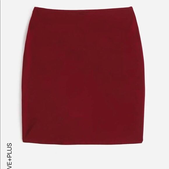 Shein plus knot front skirt - Picture 2 of 6